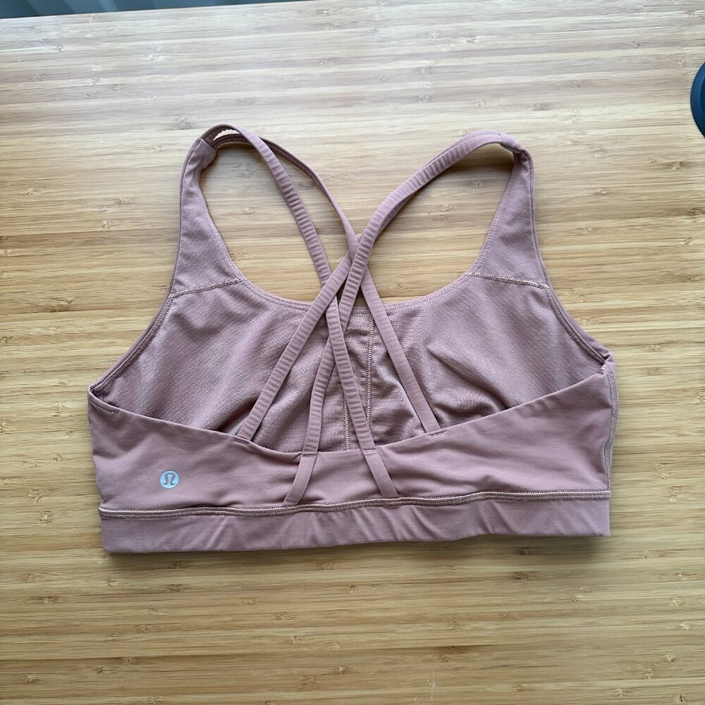 lululemon Energy Bra *Medium Support B-D bra EUC Dusty Clay 12 - Picture 7 of 16